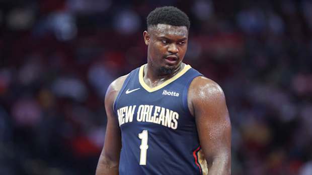 New Orleans Pelicans forward Zion Williamson.