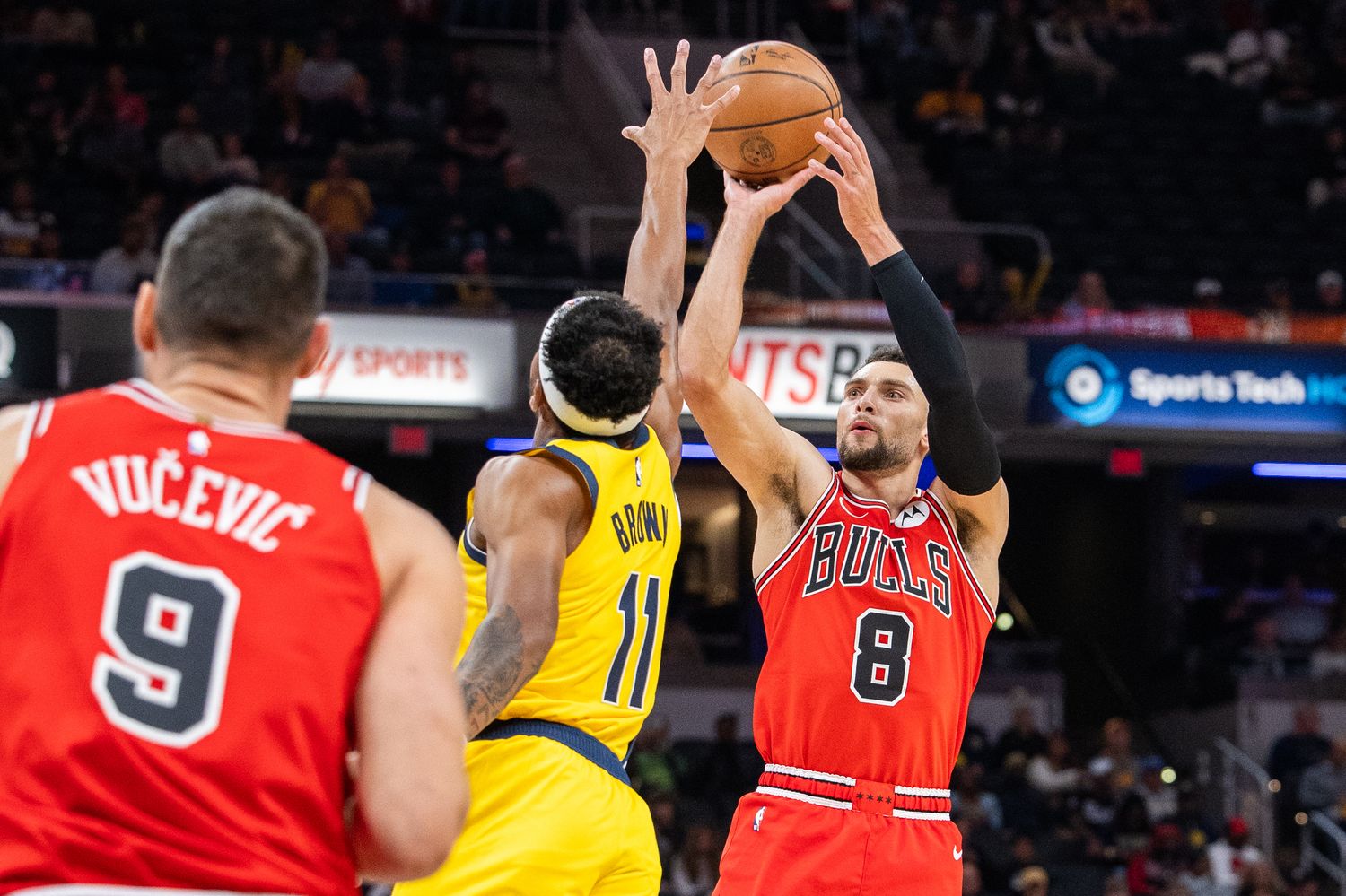 Zach LaVine Indiana Pacers Chicago Bulls