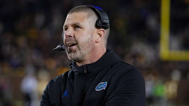 Florida Gators head coach Billy Napier