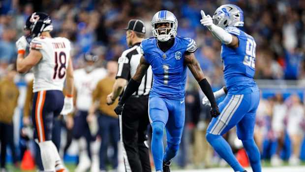 Detroit Lions cornerback Cam Sutton
