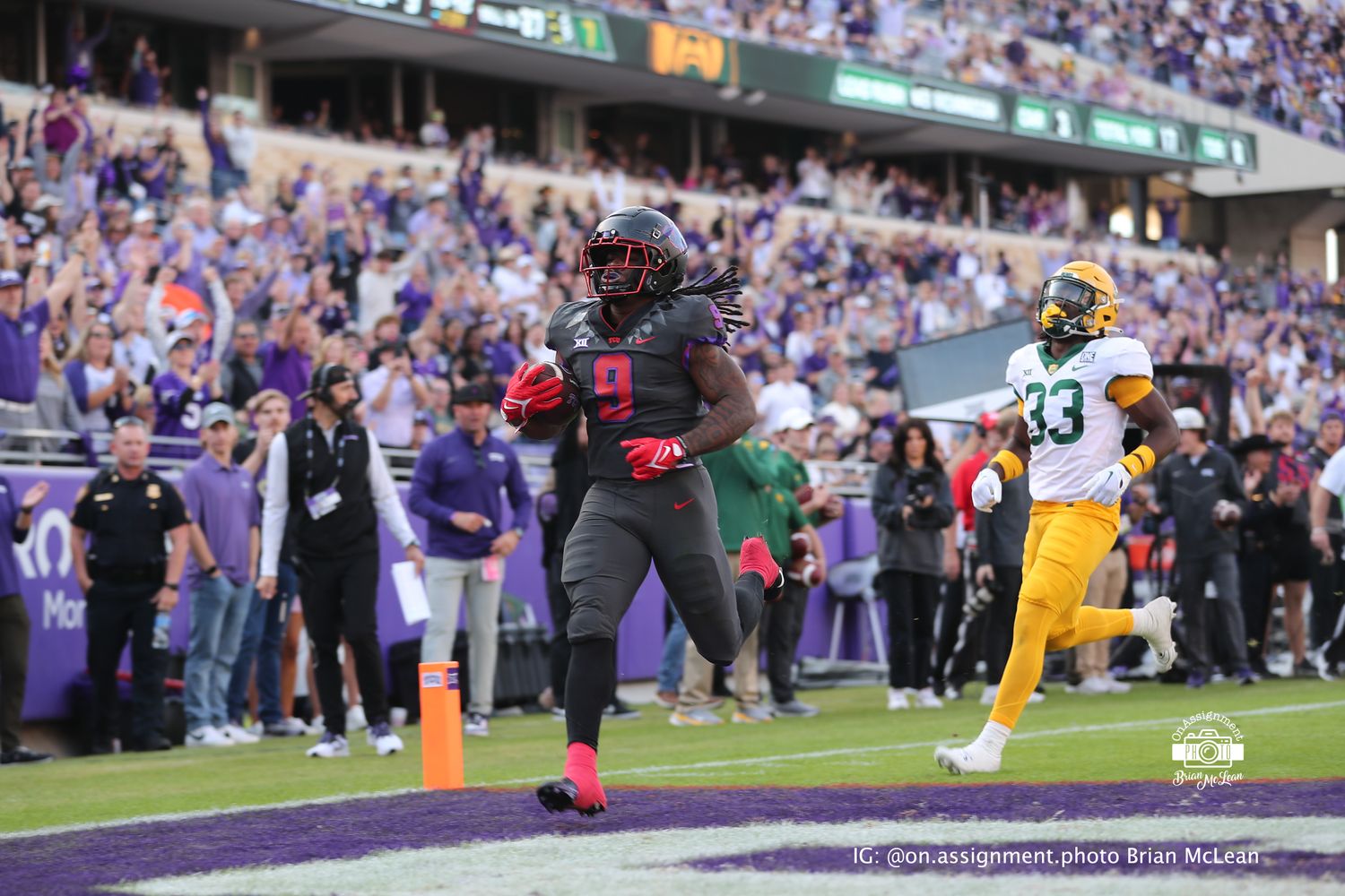 Bailey First TCU TD