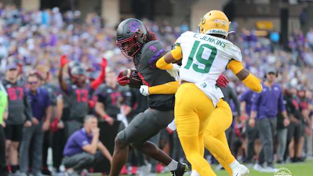 TCU's Savion Williams during the Baylor game