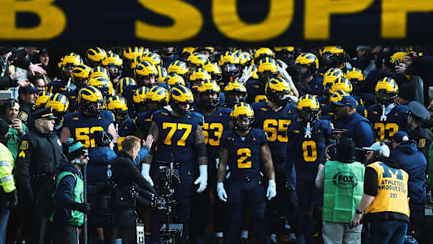 Michigan Football, Entrance, Banner