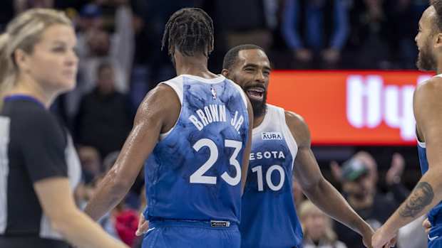 Troy Brown Jr., Mike Conley