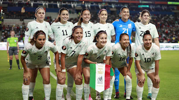 El equipo femenino de la selección mexicana
