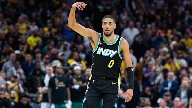 Indiana Pacers guard Tyrese Haliburton.