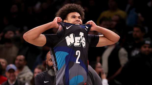 Brooklyn Nets forward Cameron Johnson