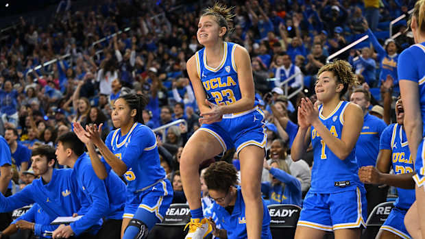 Camryn Brown Gabriela Jaquez Kiki Rice ucla women's basketball