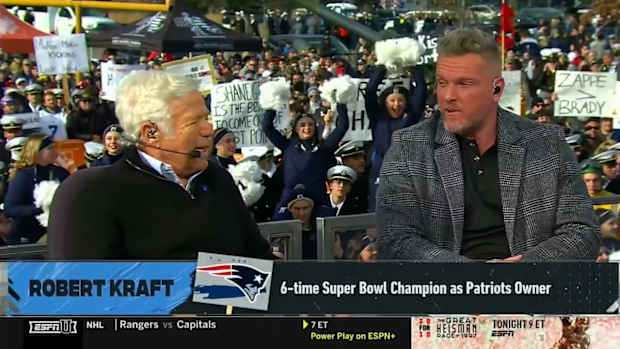 Patriots - Robert Kraft Pat McAfee