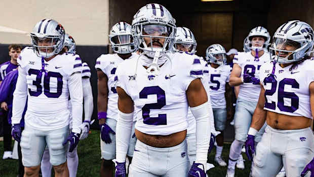 Kansas State safety Kobe Savage