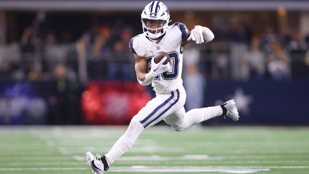 Dallas Cowboys running back Tony Pollard