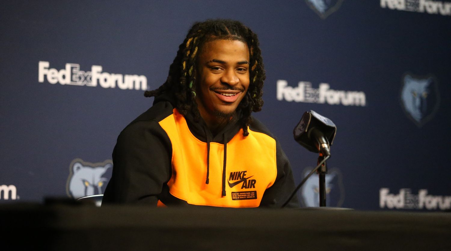 Memphis Grizzlies guard Ja Morant.