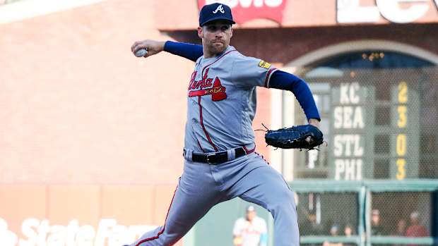 Former Atlanta Braves pitcher Collin McHugh