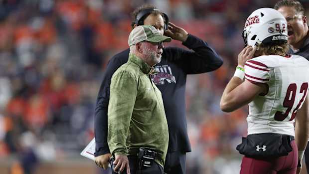 Kill during New Mexico State's 31-10 win over Auburn on Nov. 18, 2023.