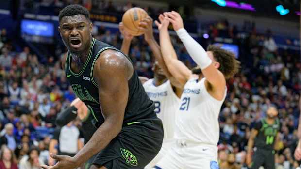 Pelicans forward Zion Williamson