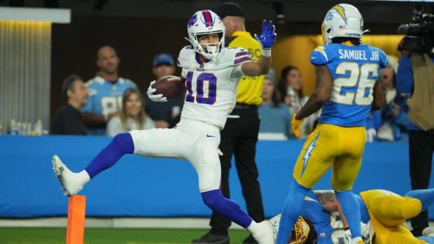 Bills' WR Khalil Shakir vs. the Chargers