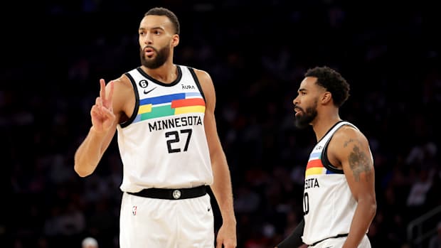 Rudy Gobert and Mike Conley