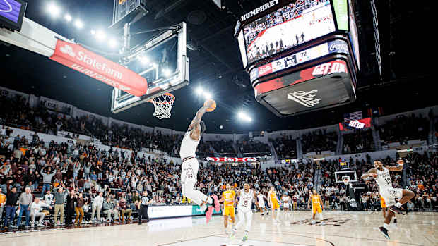 Mississippi State men's basketball's Cameron Matthews vs. Tennessee