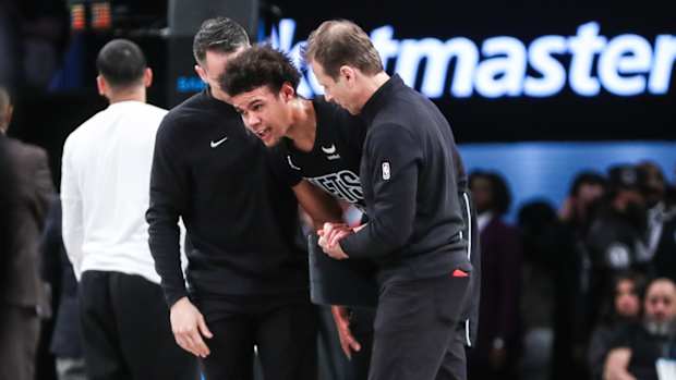 Brooklyn Nets forward Cameron Johnson