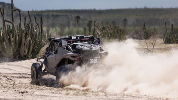 This Ken Block-designed ride goes up for bid Saturday at the Mecum Auction in Kissimmee, Florida. Photo courtesy Block House Racing.