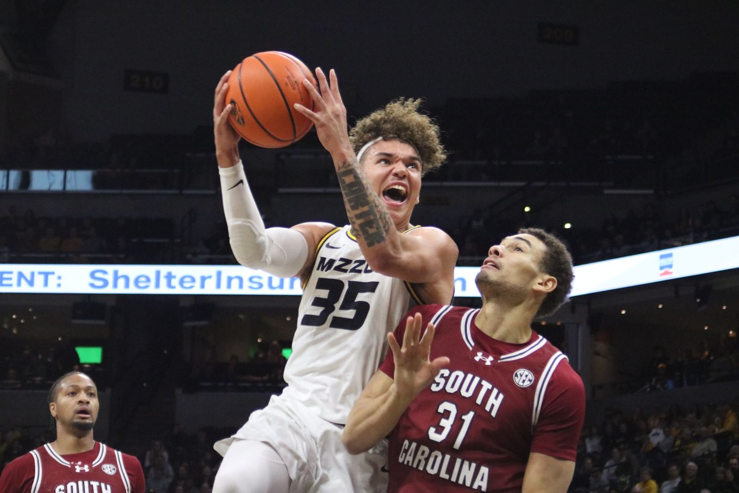 Noah Carter - Missouri at South Carolina - Jan. 13, 2024