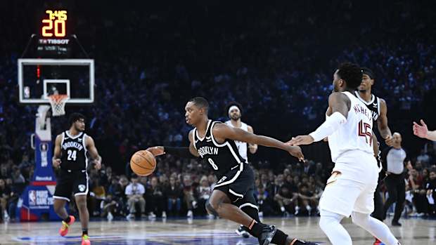 Brooklyn Nets guard Lonnie Walker IV