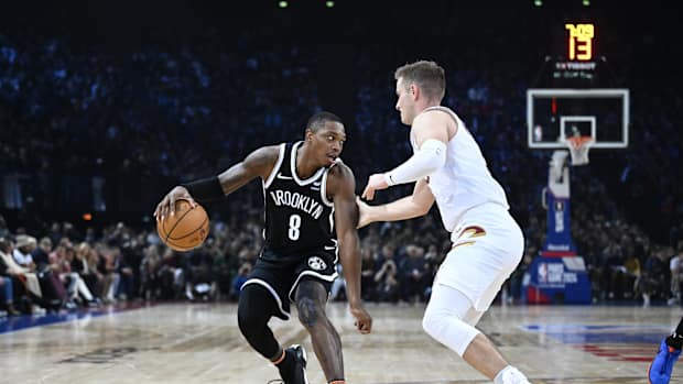 Brooklyn Nets guard Lonnie Walker IV