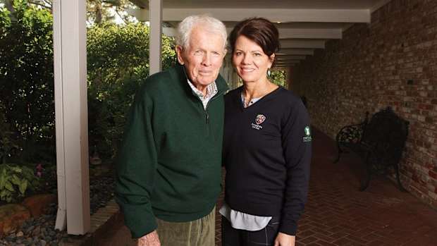 Jack Burke Jr. and his wife, Robin