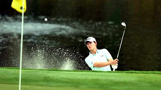 Maverick McNealy plays the 2020 Wyndham Championship.