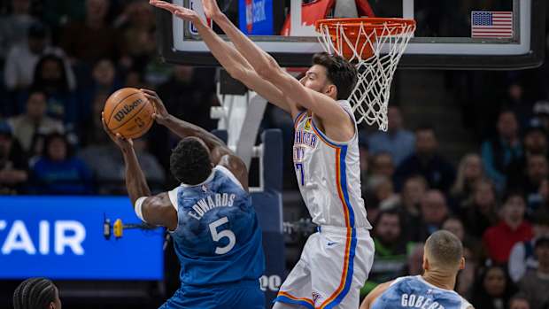 Chet Holmgren, Anthony Edwards, Minnesota Timberwolves