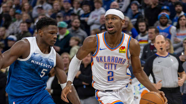 Shai Gileous-Alexander, Anthony Edwards, Minnesota Timberwolves