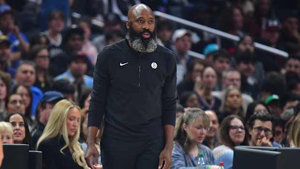 Brooklyn Nets head coach Jacque Vaughn