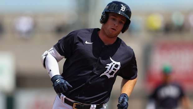 Colt Keith during Spring Training.