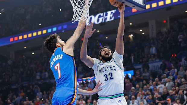 Karl-Anthony Towns, Chet Holmgren, Minnesota Timberwolves