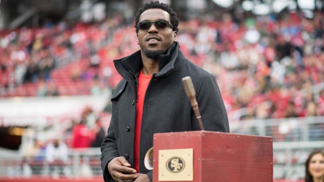San Francisco 49ers former player Patrick Willis before the game against the New York Jets at Levi's Stadium. The Jets defeated the 49ers 23-17 in overtime. (Kyle Terada-USA TODAY Sports)