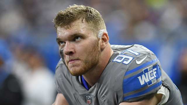 Detroit Lions defensive end Aidan Hutchinson