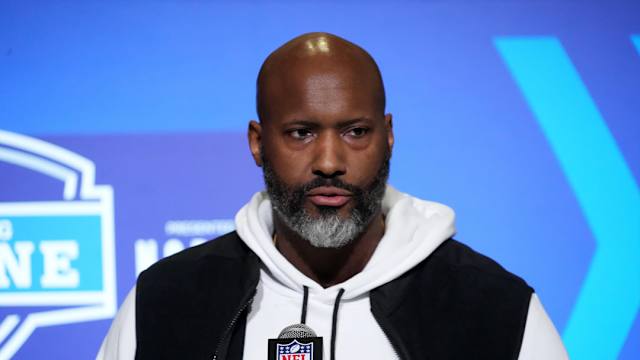 Detroit Lions general manager Brad Holmes at 2023 NFL Scouting Combine
