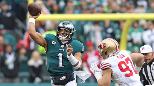 jalen hurts nick bosa 49ers