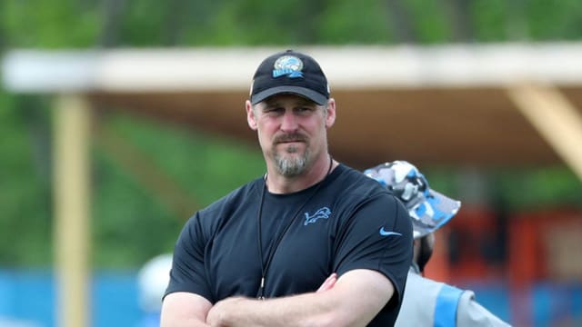 Detroit Lions head coach Dan Campbell