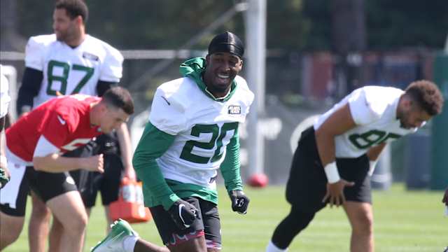 RB Breece Hall at Jets' Training Camp in 2022
