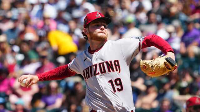 Ryne Nelson Pitches at Coors Field on April 30, 2023