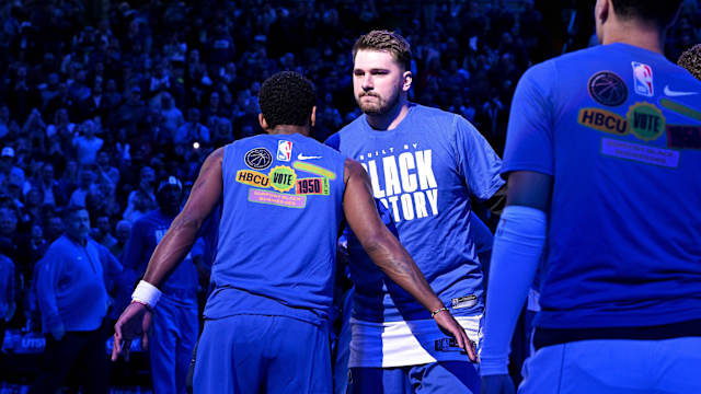 Luka Doncic, Kyrie Irving, Dallas Mavericks