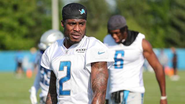 Detroit Lions defensive back C.J. Gardner-Johnson