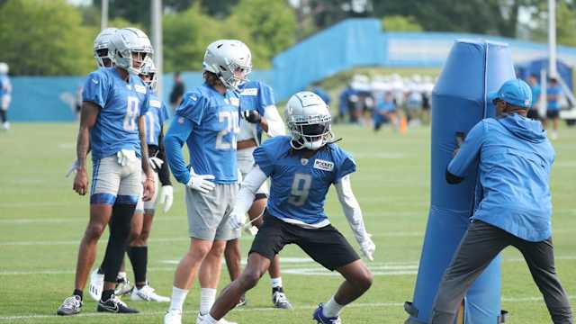 Detroit Lions wide receiver Jameson Williams