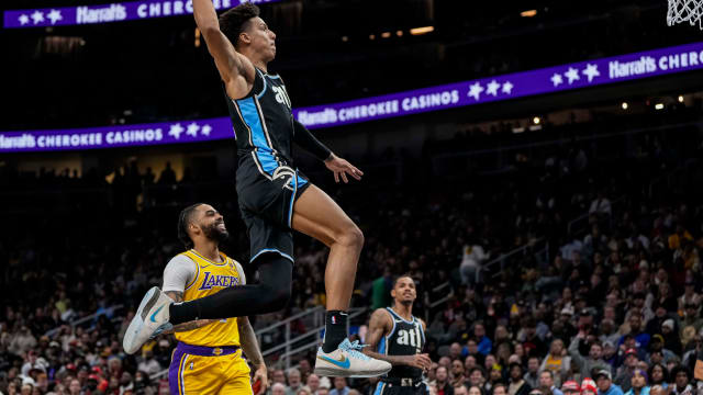 Jalen Johnson vs the Lakers