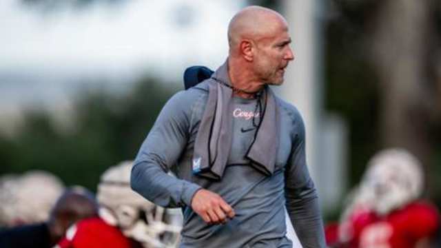 Missouri ends/edge coach Brian Early