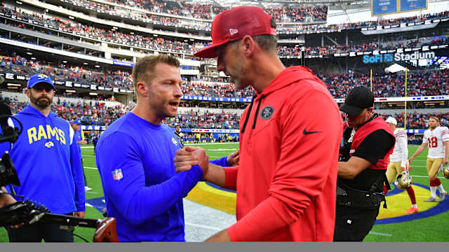 Sean McVay and Kyle Shanahan
