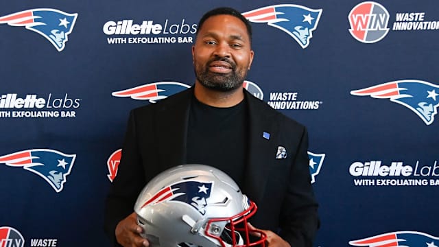 New England Patriots head coach Jerod Mayo