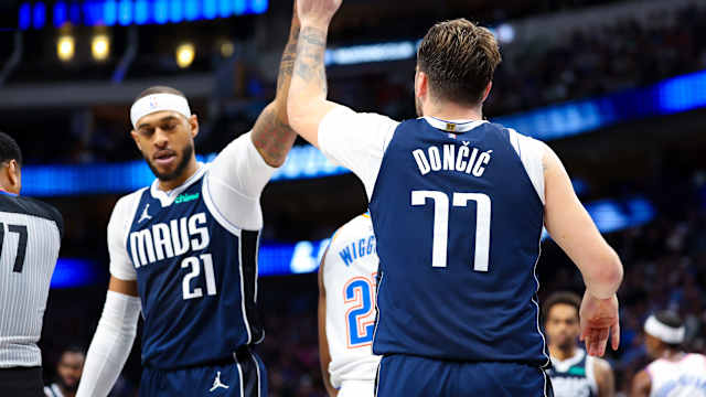 Luka Doncic, Daniel Gafford, Dallas Mavericks
