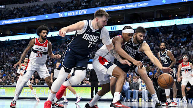 Luka Doncic, Dallas Mavericks, Washington Wizards